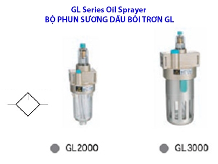 Bộ phun sương dầu bôi trơn GL
